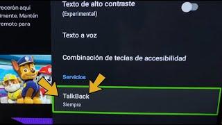 Mi TV habla sola: Cómo DESACTIVAR o Activar el TalkBack en tu Smart TV