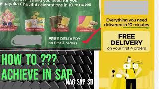 HOW to achieve this offer in SAP SD. This is a one of the Realtime scenario.