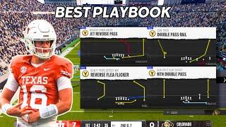 BEST CRAZY EFFECTIVE TRICK PLAY PLAYBOOK IN COLLEGE FOOTBALL 25