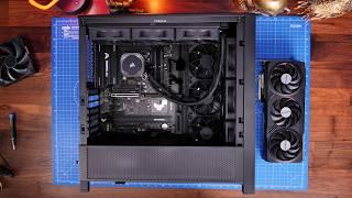 How to build a Corsair Frame 4000D Black Stealth Gaming PC