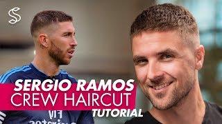 Sergio Ramos Haircut & Style | Crew Cut for Men Hair