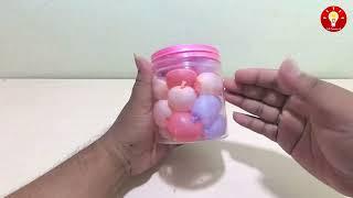 Unique crafts from balloon and used Plastic Jar that will surprise you | Flower Vase Decoration Idea