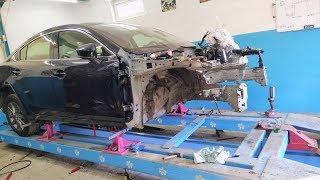 MAZDA 6. Подготовка к вытяжке. Разборка.