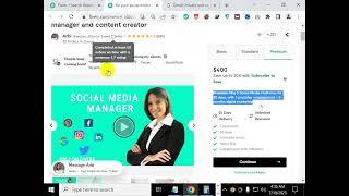 Fiverr gig Promotional