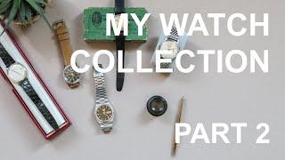 MY WATCH COLLECTION PART 2 - Seiko 5, Sekonda Alarm Watch, Felca WWII watch, Regent, ARSA Valjoux 72
