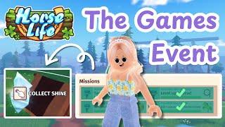 COMPLETING the Games Event Quests + 5 Spots to Find SHARDS! | Horse Life