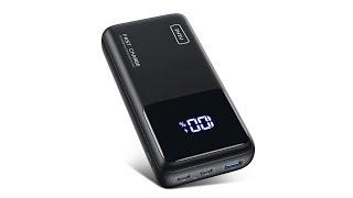 Review: INIU Power Bank, 25000mAh/65W USB C Laptop Portable Charger, PD QC Fast Charging 3-Output