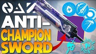 The SLAMMER Is The BEST Sword That Nobody Is Using Right Now... Champion Slayer Sword! | Destiny 2