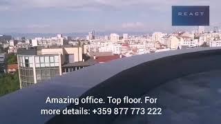 Luxury, panoramic top floor office for rent in a representative office building