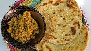 Rava Maida Paratha Recipe - Suji Paratha Recipe - How to Make Rava Maida Paratha at Home