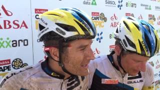 Interview with double DTM-champion Timo Scheider after Stage 6 of the 2015 ABSA Cape Epic