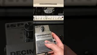 ISP Decimator Noise Gate Pedal #guitar #evh5150 #noisegate #shorts #guitarpedals #guitarcover