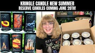 Kringle Candle New Summer Reserve Candles Coming June 20th!