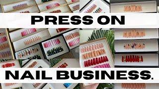 HOW TO START A PRESS ON NAIL BUSINESS | EVERYTHING YOU NEED TO START A BUSINESS | NAILZ BY DOM .