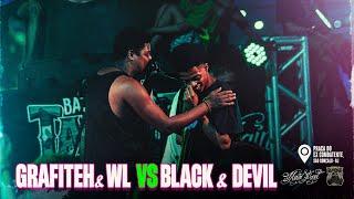 GRAFITEH & WL BXD VS DEVILZINHA & BLACK PHANTER | 1 FASE | Batalha do Tanque | RJ