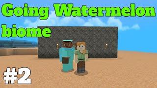 Minecraft Survival #2 Stone Tools And Watermelon Biome