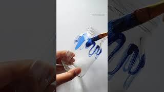 Bottle art #bottleart #art #painting #artshorts #trendingshorts #youtubeshorts