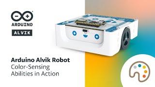 Arduino Alvik's Color-Sensing Abilities in Action