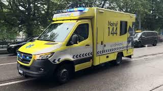 Einsatzfahrt Krankenwagen Spital Limmattal