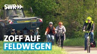 Riskante Wirtschaftswege - Landwirte gegen Radfahrer  | Zur Sache! Rheinland-Pfalz