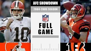 The HIGHEST SCORING Game in the Modern Era! Browns vs Bengals FULL GAME | 2004 NFL Season