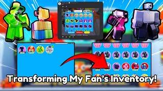  I Transformed My Fan’s Inventory! ENGINEER!?  [Roblox]