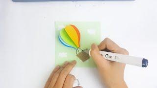 Design Patterns - Step by Step Creative Colorful Paper Balloons | ahmed kamal