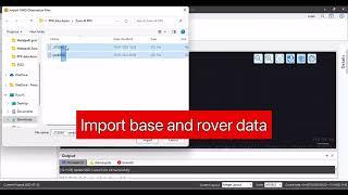 PPK data processing in SGS | Satlab | StopGo data processing | Dynamic Baseline processing