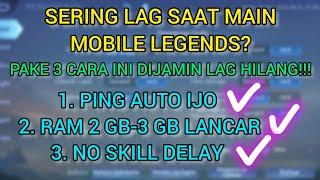 CARA SETTING AGAR MOBILE LEGENDS TIDAK LAG | UPDATE TERBARU SETTINGAN ML NO LAG PING DIBAWAH 50 MS