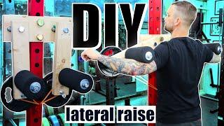 DIY Lateral Raise Machine | How to build equipment for your home gym