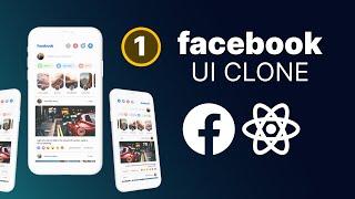 Build a Facebook UI Clone - React native Expo - 2024 PART 1