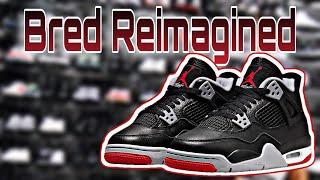 Air Jordan 4 Bred Reimagined