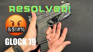 Gen 3 Glock 19 Aftermarket Magwell and 10-Round Glock  Magazine Compatibility Issues (FIXES)