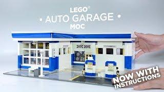 LEGO Custom MOC: Auto Garage [Instructions Available]