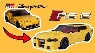 76901 Audi RS6 - Lego Speed Champions Alternative MOC Tutorial