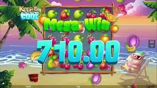 Keep ‘Em Cool (Hacksaw Gaming)  my FIRST MEGA BIG win at an online casino!