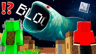 Why Creepy BLOOP Titan ATTACK MIKEY and JJ at 3am ? - in Minecraft Maizen