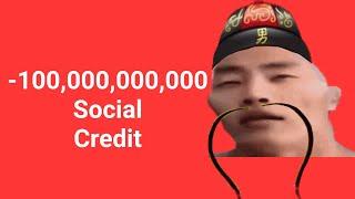 Chinese Social Credit meme 2