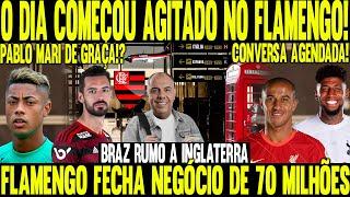 BRAZ RUMO A INGLATERRA TRAZER THIAGO ALCÂNTARA, MAS ANTES.. PLANO B PABLO MARÍ DE GRAÇA NO FLAMENGO?