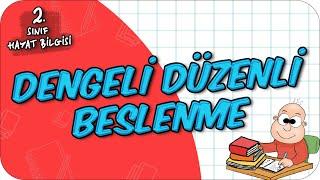 Dengeli Düzenli Beslenme, Yemekte Görgü Kuralları  2.Sınıf Hayat Bilgisi #2024