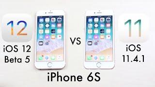 iOS 11.4.1 Vs iOS 12 Beta 5 On iPHONE 6S! (Comparison) (Review)