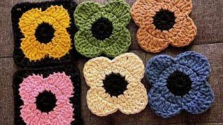 Crochet " orla " flower Blanket | Throwstep by step Tutorial For Beginners @sara1111