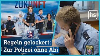 Bewerberzahl gering: Polizei lockert bei Job-Ausschreibungen | hessenschau