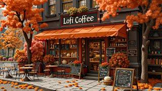 Quiet Bliss  Crimson Autumn Skies  Gentle Chill with Lofi Hip Hop to Relax/Calm/Heal | Lofi Coffee