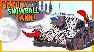 We Had A 'SNOWBALL' Fight BUT With TANKS?! | Trailmakers Multiplayer (CHRISTMAS EDITION)