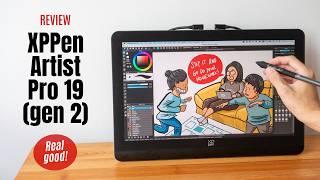 Xppen Artist Pro 19 (gen 2) review: The era of 4K pen displays approaches