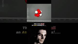 This is how small an atom actually is! #shorts #youtubeshorts #science #fyp #technology