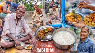 Cheapest Food Of India | Bhubaneswar Rabi Bhai Pakhala (Rice Water) Only Rs.20/- | Street Food India