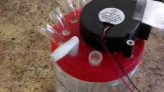 Cheap homemade air purifier using water -DIY