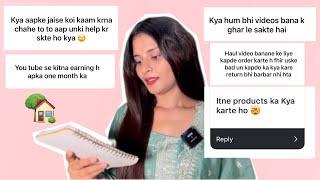 My first QNA Video | Videos Bana k Ghar lena possible h?| itne products Kya karti hu